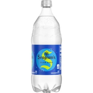 SEAGRAM'S CLUB SODA 1 LITER 12CT
