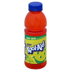 KOOL AID 16Z BOTTLES 12CT CHERRY LIMEADE