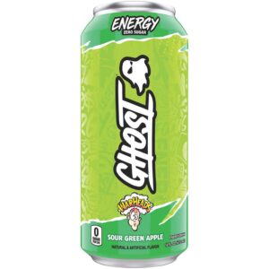 GHOST ENERGY 16OZ 12CT -SOUR GREEN APPLE
