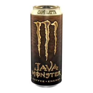 MONSTER JAVA CAFE LATTE 15OZ 12CT