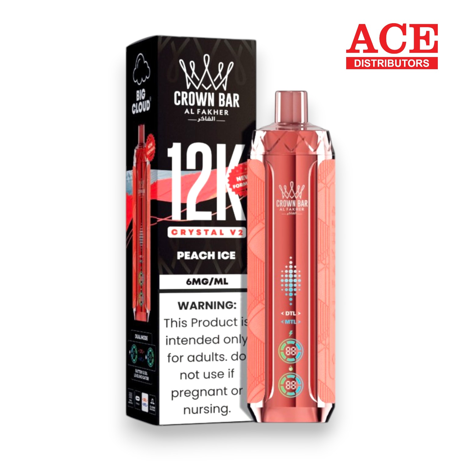 CROWN BAR PRO DISPOSABLE 8000 PUFF 5CT - Buy Online