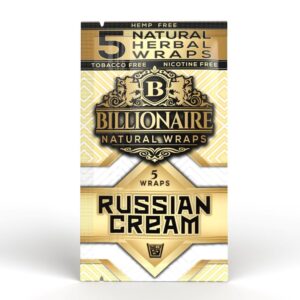 BILLIONAIRE HERBAL WRAP RUSSIAN CREAM 5CT