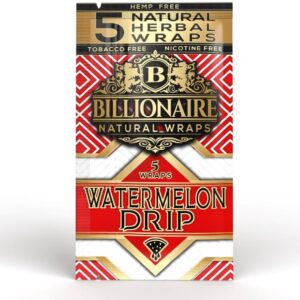 BILLIONAIRE HERBAL WRAP WATERMELON DRIP 5CT