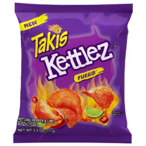 TAKIS CHIPS FUEGO KETTLE 2.5OZ EACH