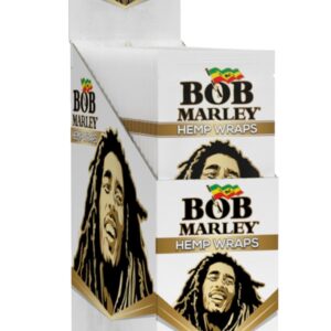 BOB MARLEY  HEMP WRAPS 2PK/ 25CT BOX CARIBBEAN CREAM