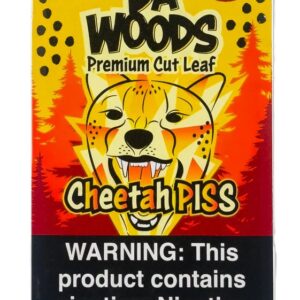 DA WOODS 1/.99 LEAF WRAP 20CT BOX -CHEETAH PISS