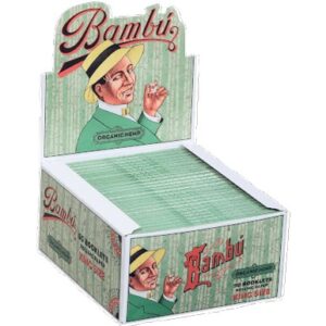BAMBU PAPER ORGANIC HEMP KING SIZE 50CT