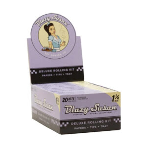 BLAZY SUSAN PURPLE DELUX KIT 1 1/4 SIZE 20CT BOX