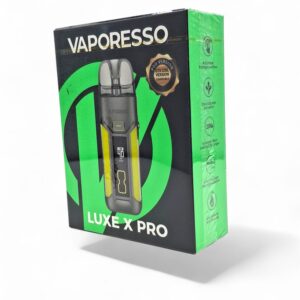 VAPORESSO LUXE X PRO 1500mAH POD MOD STARTER KIT 5ML GUNMETAL LIME 1CT
