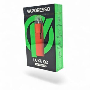 VAPORESSO LUXE Q2 1000mAH STARTER KIT LUXE Q MESH POD 3ML ORANGE 1CT