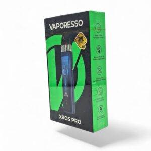 VAPORESSO XROS PRO 1200mAH POD STARTER KIT 3ML 0.6OHM MESH POD BLUE 1CT