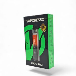 VAPORESSO XROS PRO 1200mAH POD STARTER KIT 3ML 0.6OHM MESH POD ORANGE 1CT