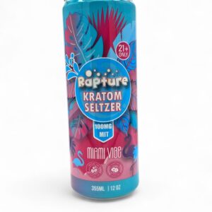 RAPTURE KRATOM SELTZER 100MG MIT -MIAMI VIBE
