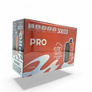 FUME PRO STRAWBERRY WIND 30000 PUFFS 5CT