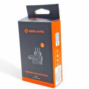 GEEKVAPE H45 4ML REFILLABLE REPLACEMNET CARTRIDGE POD CRYSTAL BLUE - 2PK