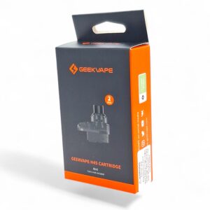 GEEKVAPE H45 4ML REFILLABLE REPLACEMNET CARTRIDGE POD CRYSTAL GREEN - 2PK