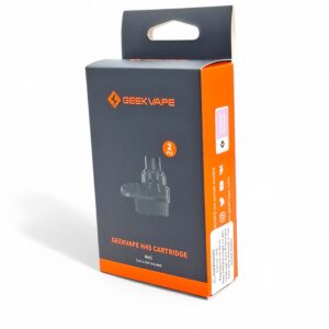 GEEKVAPE H45 4ML REFILLABLE REPLACEMNET CARTRIDGE POD CRYSTAL PURPLE - 2PK