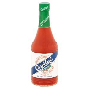CRYSTAL HOT SAUCE 12OZ BOTTLE