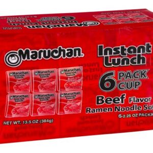 MARUCHAN CUP 6CT BEEF
