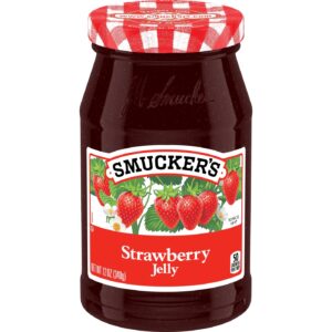 JELLY SMUCKERS STRAWBERRY 12OZ