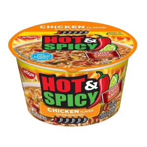 NISSIN HOT & SPICY CHICKEN 6CT