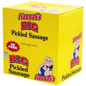 HANNAH'S BIG PICKLED NO PORK 20CT