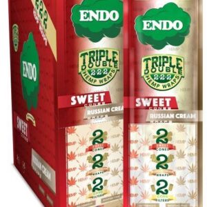 ENDO TRIPPLE CONE + WRAPS + FILTER SWEET/RUSSIAN 6/15CT