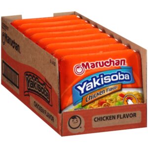 MARUCHAN YAKISOBA CHICKEN 4OZ 8CT