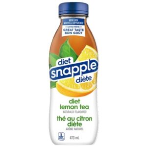 SNAPPLE 16OZ DIET LEMON 12CT