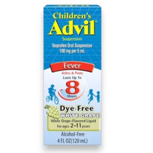 ADVIL 4OZ LIQUID CHILDREN WHITE GRAPE