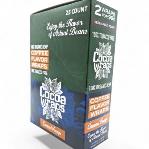 COCOA WRAPS COFFEE FLAVOR WRAPS 2/.99 25CT -CARAMEL FRAPPE