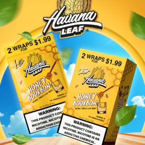LITTLE HAVANA LEAF 2/1.99 20CT BOX -HONEY BOURBON