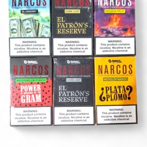 G-ROLLZ NARCOS LEAF WRAPS 5/8CT BOX
