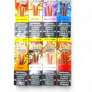 SLITZ NATURAL LEAF TOBACCO WRAPS 2/.99