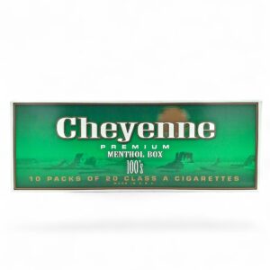 CHEYENNE 100 MENTHOL BOX