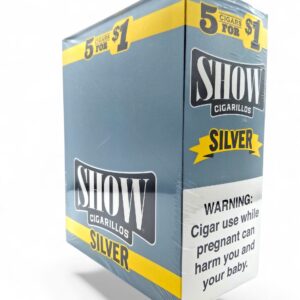 SHOW 5/$1.00 SILVER 15CT