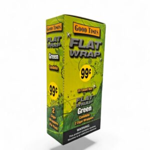 GOOD TIMES FLAT WRAP GREEN  2/25CT