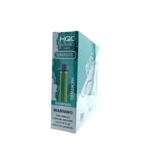 HQD CUVIE PLUS MENTHOL 1200 PUFFS BOX 6CT