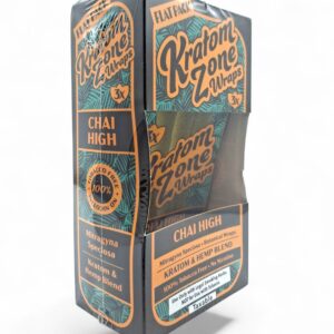 KRATOM ZONE WRAPS 3PK/15CT CHAI HIGH