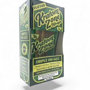 KRATOM ZONE WRAPS 3PK/15CT TRIPLE OH GEE