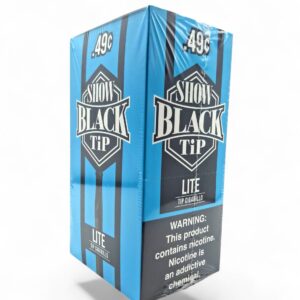 SHOW BLACK TIP CIGAR 1/$0.49 25CT -LITE