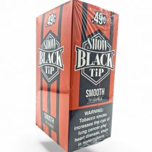 SHOW BLACK TIP CIGAR 1/$0.49 25CT -SMOOTH
