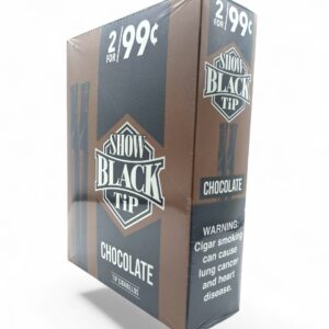 SHOW BLACK TIP CIGAR 2/$0.99 15CT -CHOCOLATE