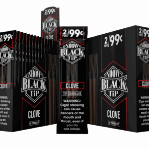 SHOW BLACK TIP CIGAR 2/$0.99 15CT -CLOVE
