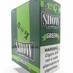 SHOW 5/$1.00 GREEN 15CT