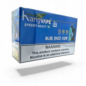 KANGVAPE SPEEDY BEAST X 60000PUFF DISPOSABLE 5CT -BLUE RAZZ ICED