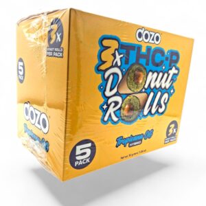 DOZO 2GM THC-P DONUT ROLLS 3PK/5CT -TROPICANA OG