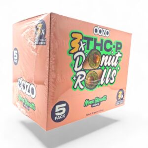 DOZO 2GM THC-P DONUT ROLLS 3PK/5CT -NOVA BISCOTTI