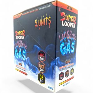 SUPER LOOPER 1GM THC-P DISPOSABLES 5CT -LAUGHING GAS SATIVA