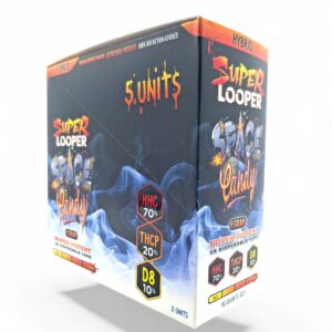 SUPER LOOPER 1GM THC-P DISPOSABLES 5CT -SPACE CANDY HYBRID